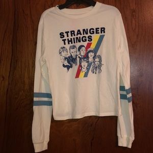 Long sleeve stranger things shirt
